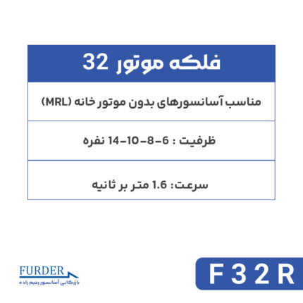موتور گیرلس فوردر مدل F32R