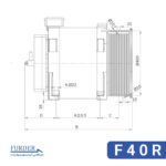 موتور گیرلس فوردر مدل F40R