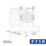 موتور گیرلس فوردر F71R