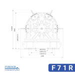 موتور گیرلس فوردر F71R