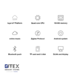 کنترل پنل هوشمند اندروید ۴ اینچی